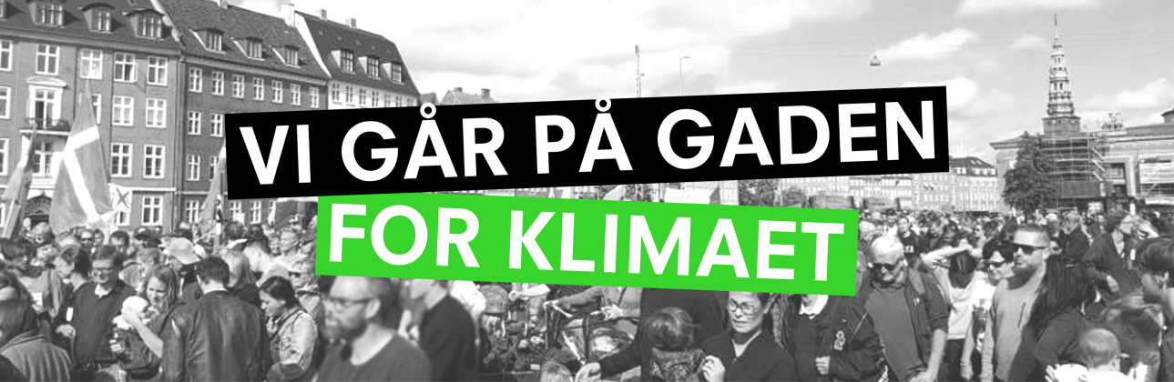 På gaden for klimaet